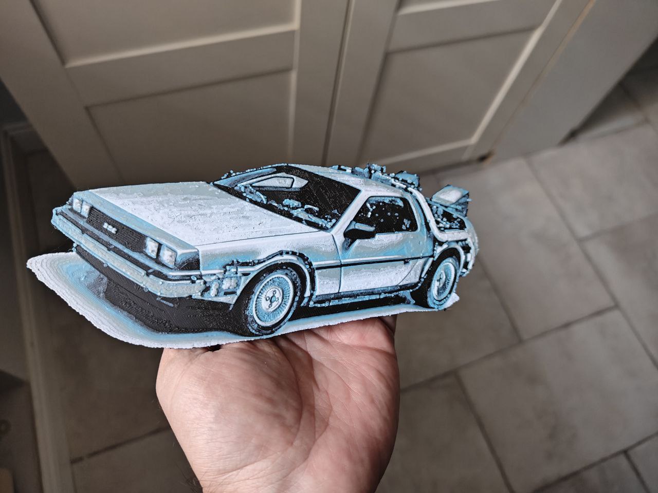 Hueforge Delorean BackToTheFuture - Ritorno al Futuro