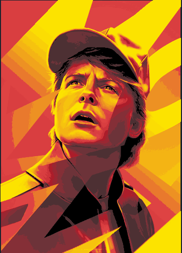 Hueforge Marty McFly - Back To The Future - Ritorno al Futuro
