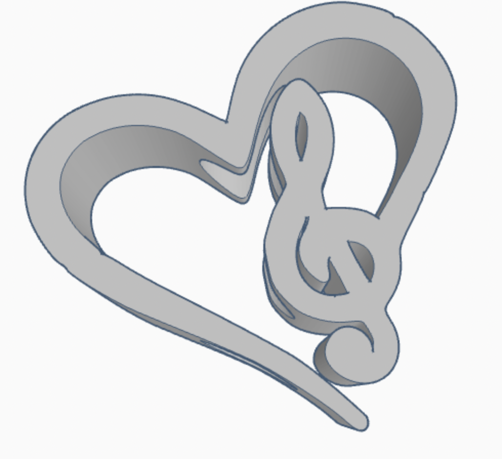 Music Love Straw Topper