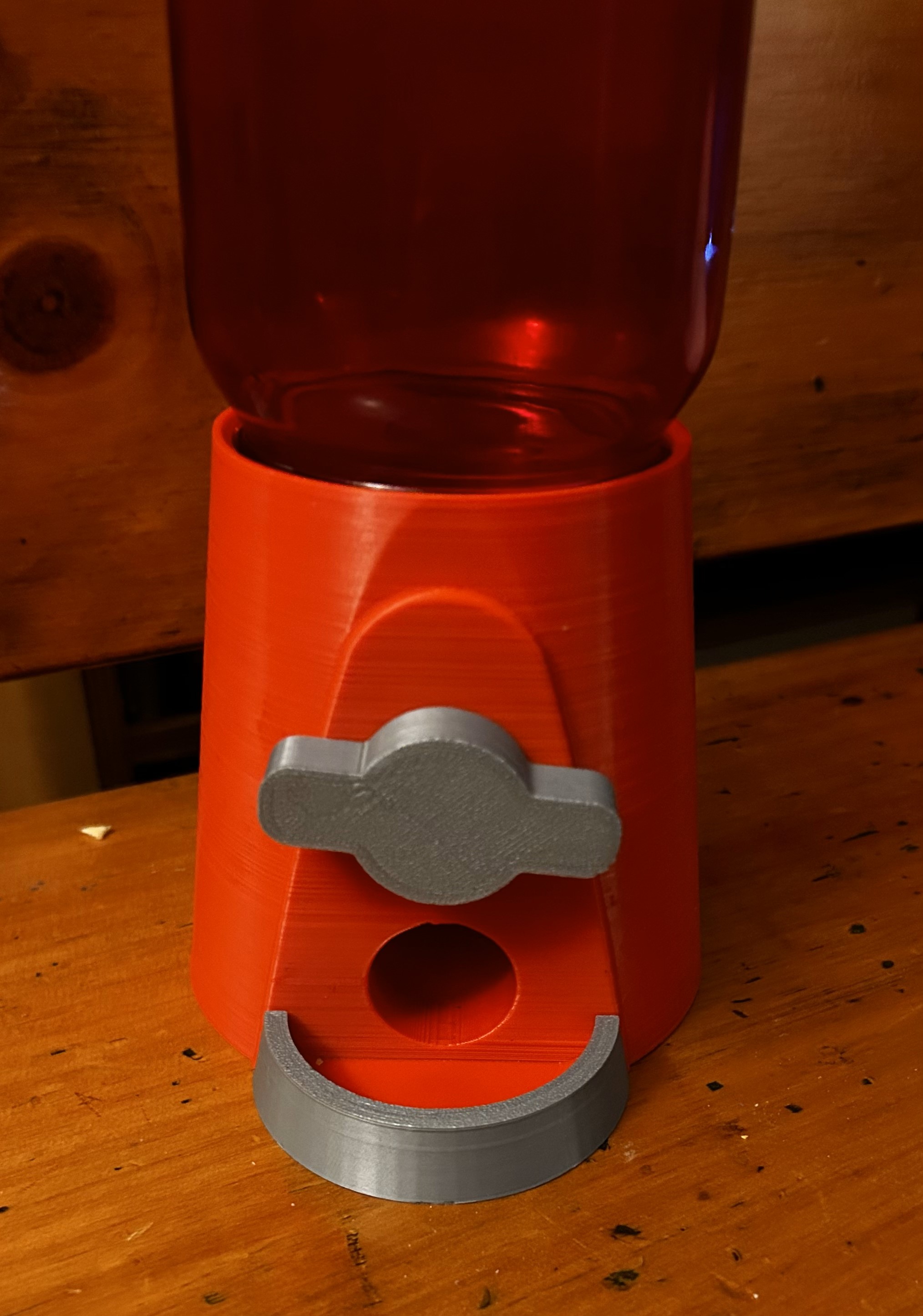 Trim Lip for Simple Mason Jar Candy Dispenser