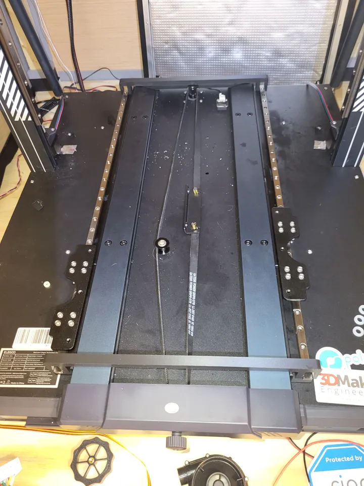 Elegoo Neptune 3 Max Y-axis TBStron3d linear rail guide by