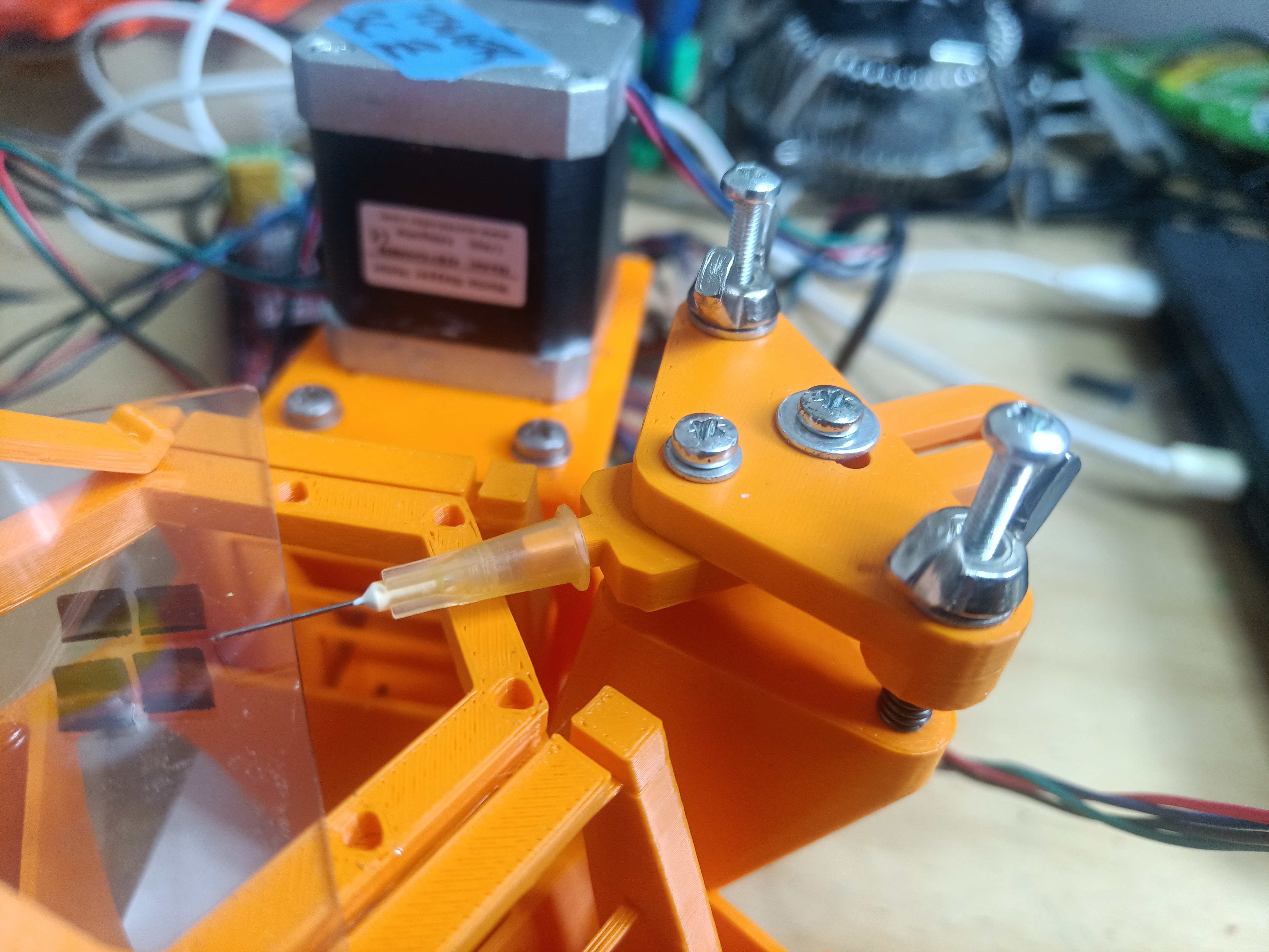 Probe Arm And Endstop Switch Feet For OpenFlexure Delta Microscope