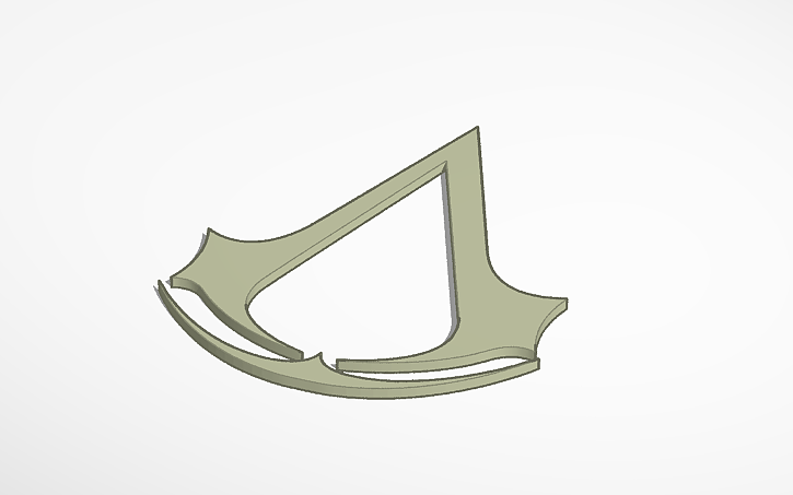 simple assassins creed logo