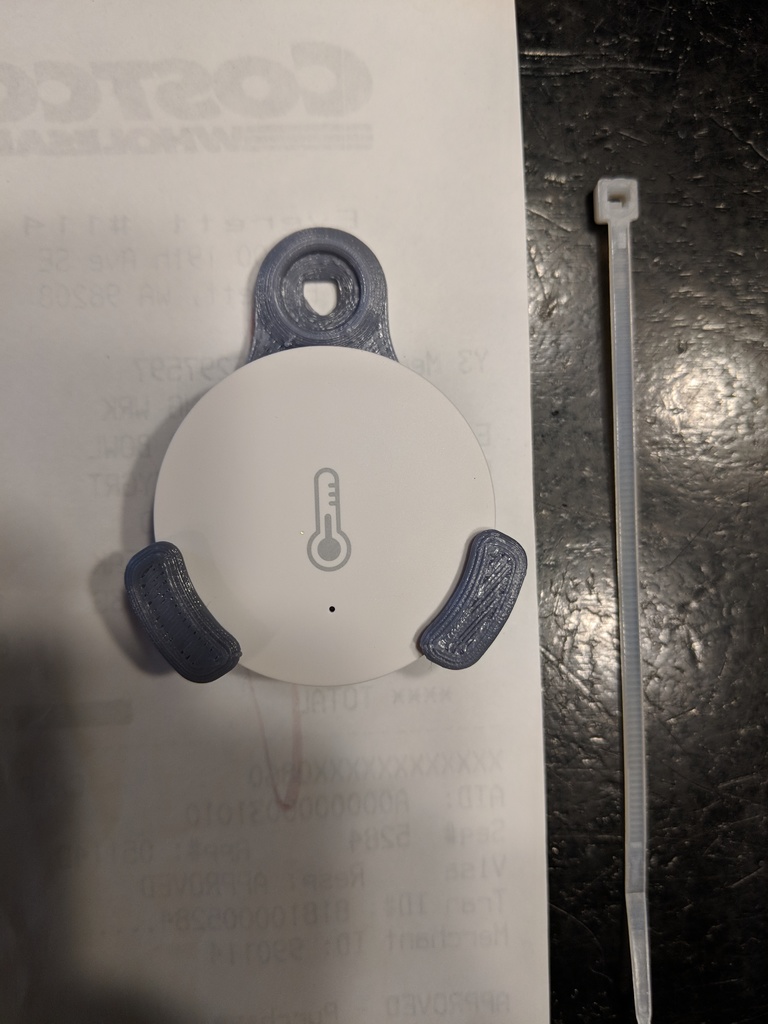 Xiaomi Round Temperature and humidity Sensor Bracket for screw or zip ...