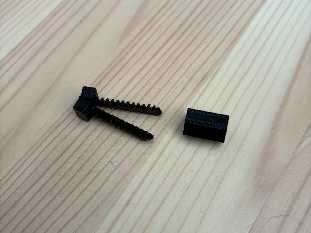 10 inch rack screws
