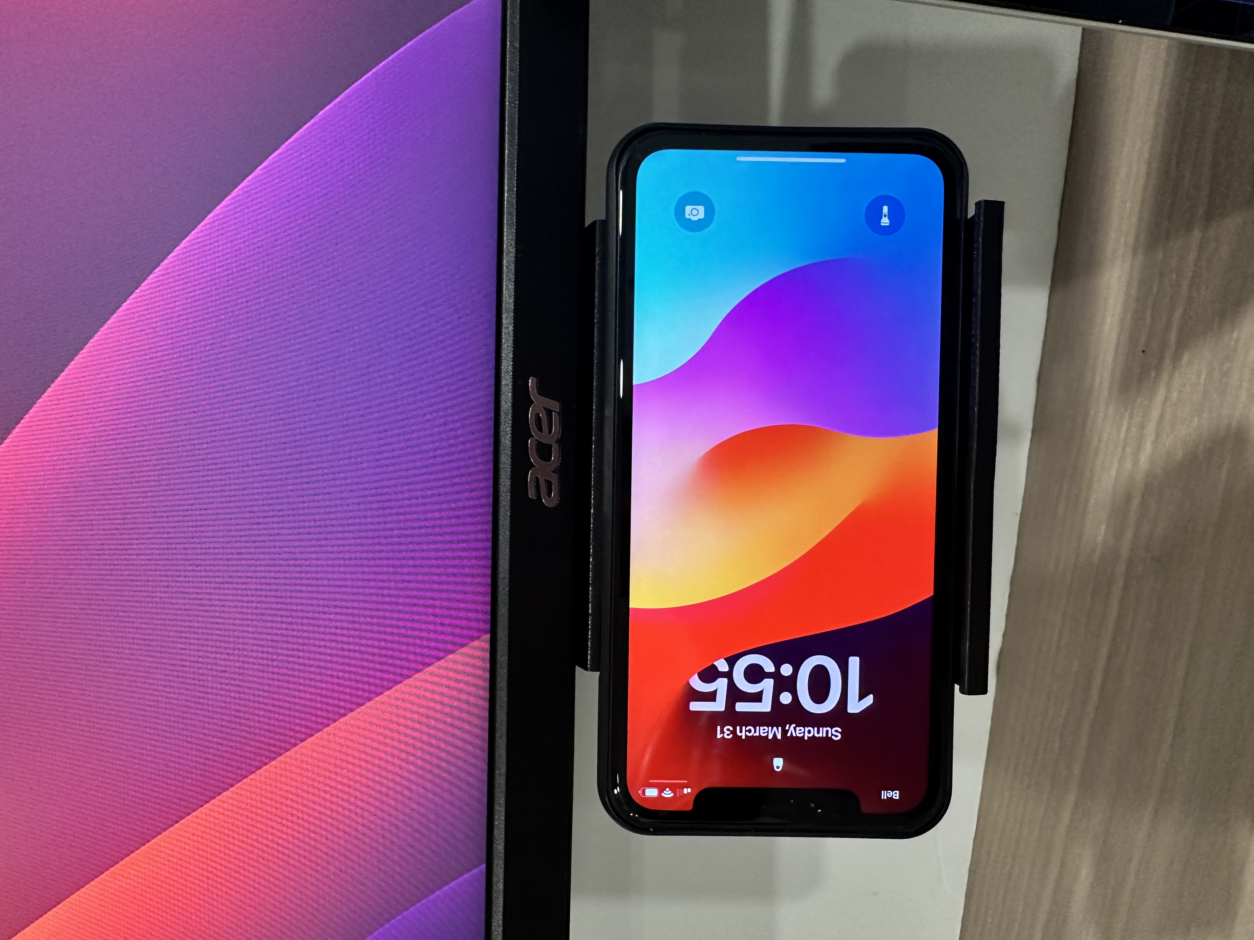 Acer Monitor Phone Holder