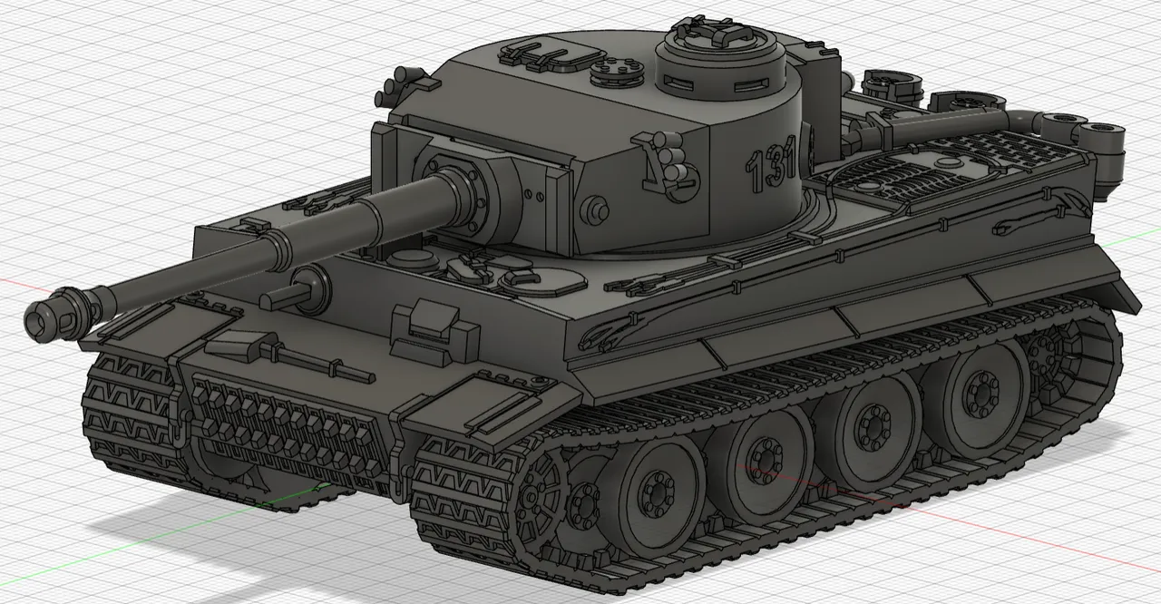 Panzerkampfwagen VI Tiger 1 Ausf. E- EARLY by DeltaX | Download