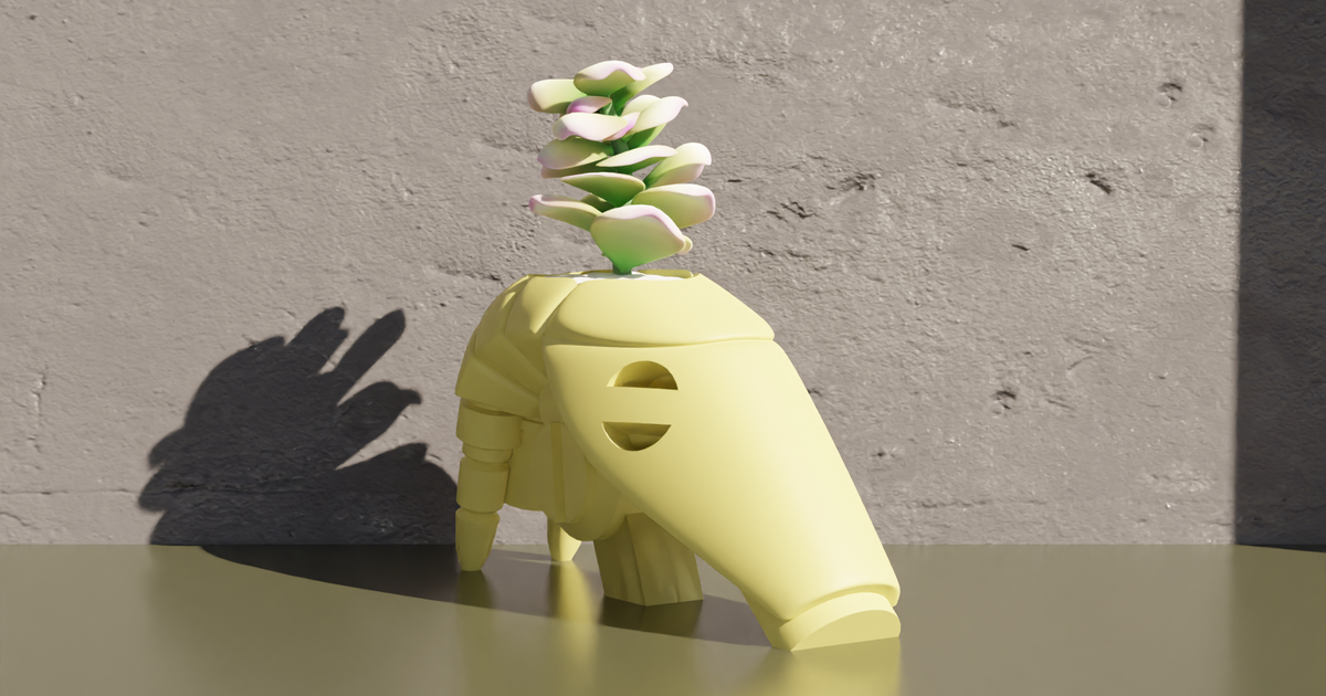 B1 Battle Droid - Star Wars Pot Plant by CalebTimoteo | Download free ...