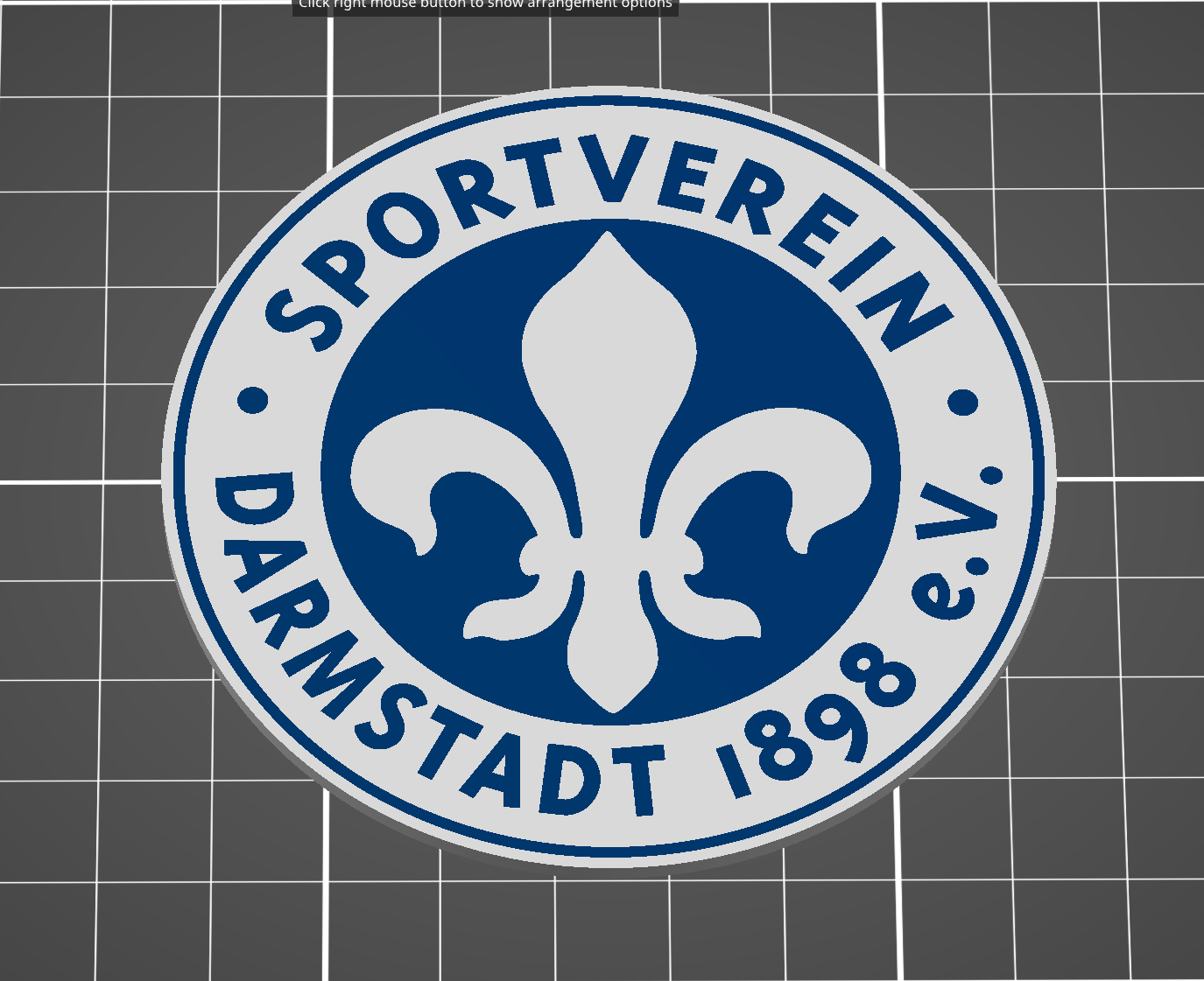 Darmstadt 98 Coaster / Beermat