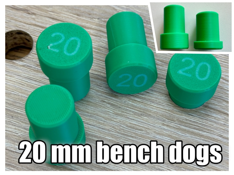 bench dog 20 mm / Anlagebolzen 20 mm