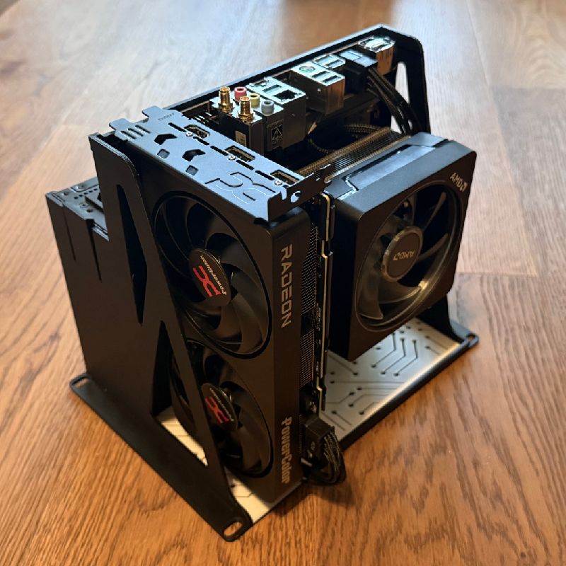 Mini ITX 4U 10in Rack Mount Enclosure by Alex Chulzhanov | Download ...