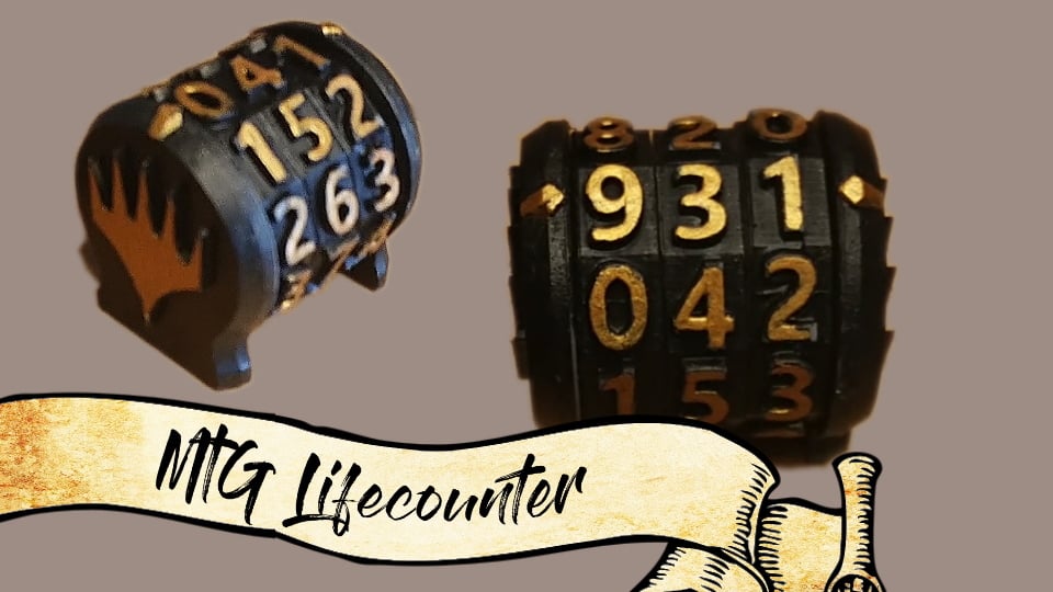 Mtg Life Counter by Tadeo, brute chronologist | Download free STL model ...