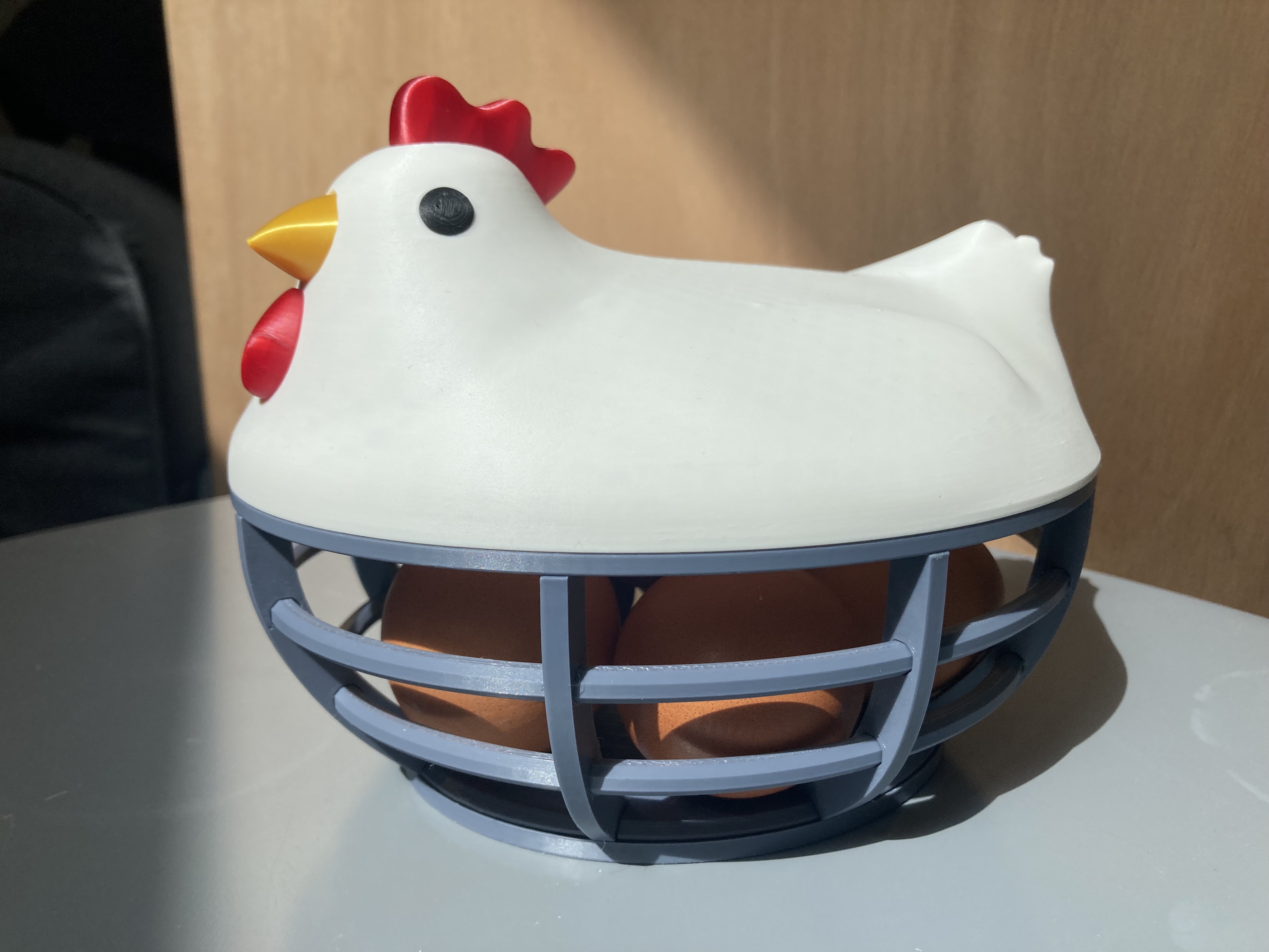 Miniatura 2 do modelo 3D Chicken Egg Basket