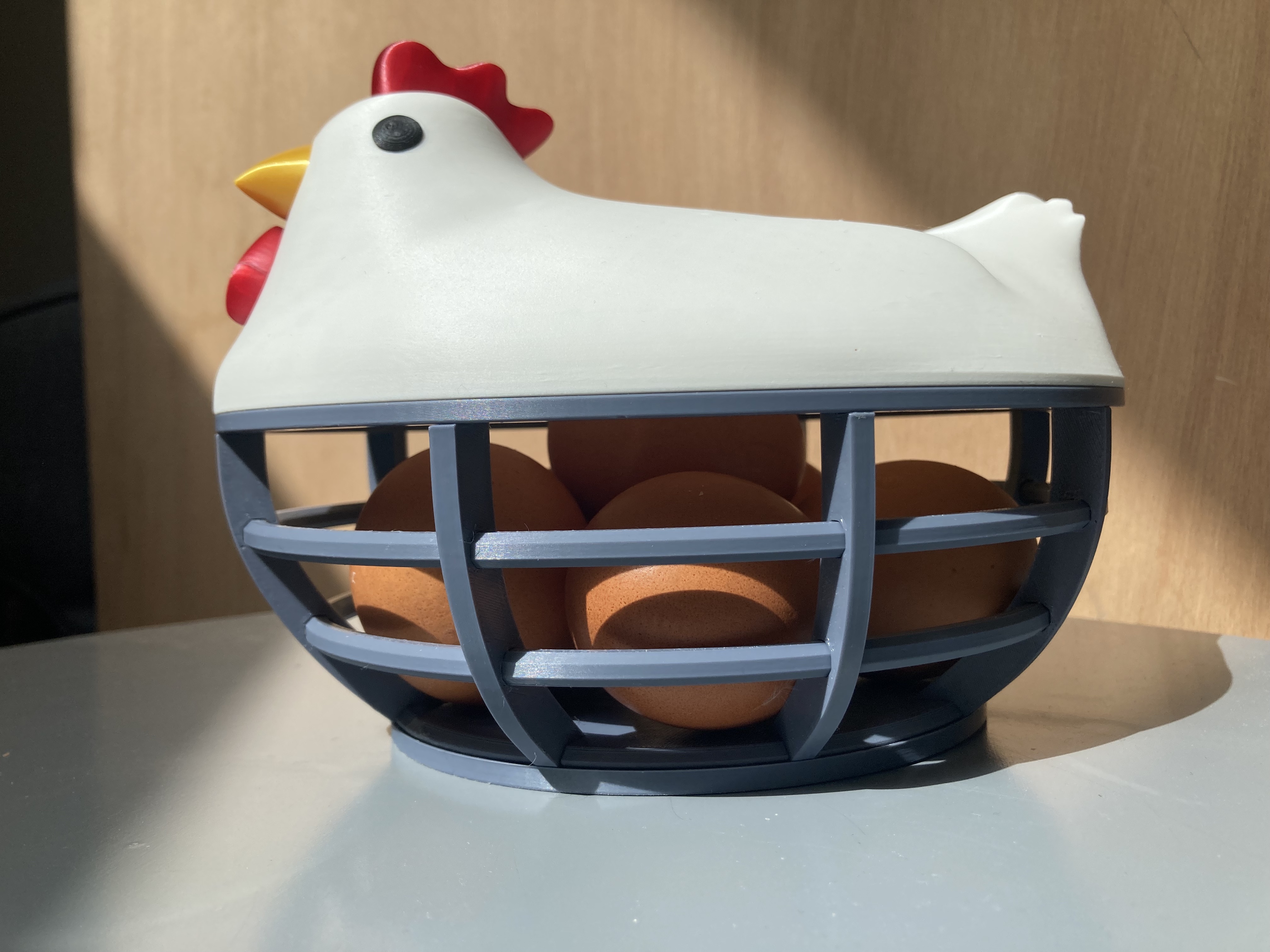 Miniatura 4 do modelo 3D Chicken Egg Basket