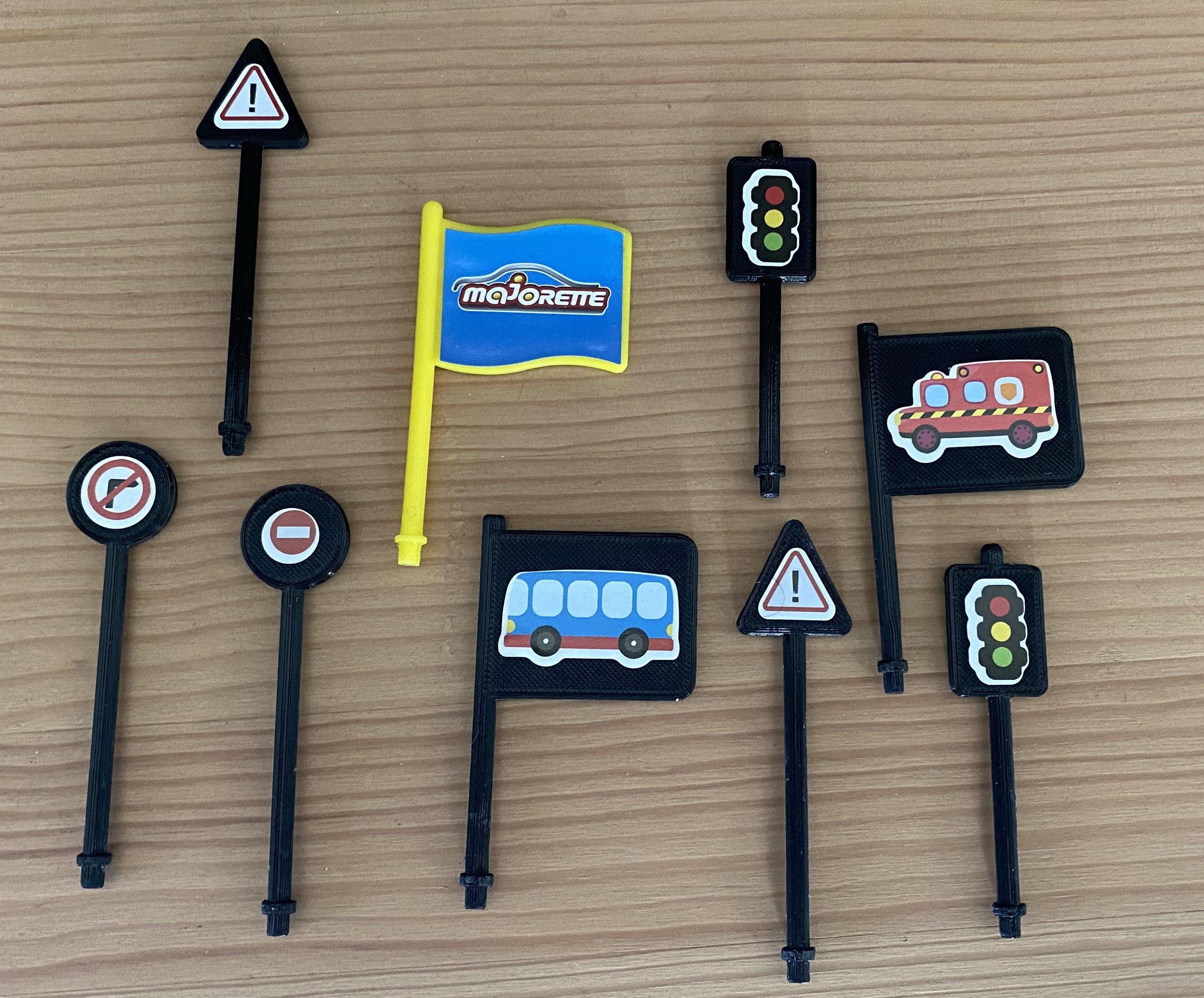 Signs for the motorway