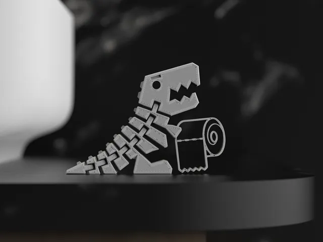 Flexi Dino - Toilet Paper Version