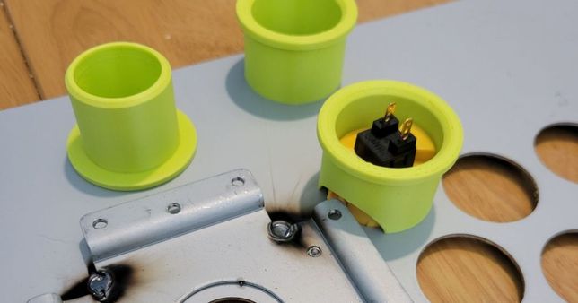 Eg Startsoem 12x 30mm Push Button Switch Copy Sanwa Obsf