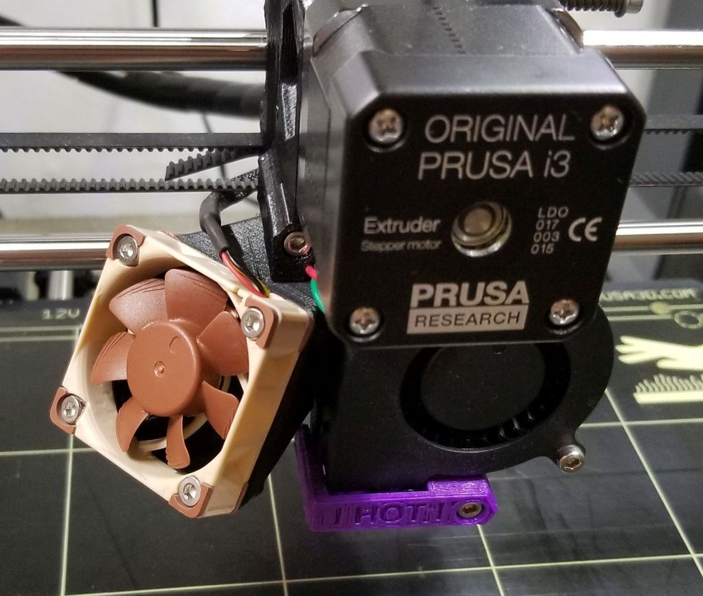 Prusa I3 MK2/MK2S Adaptor for 40mm Fixed Screws