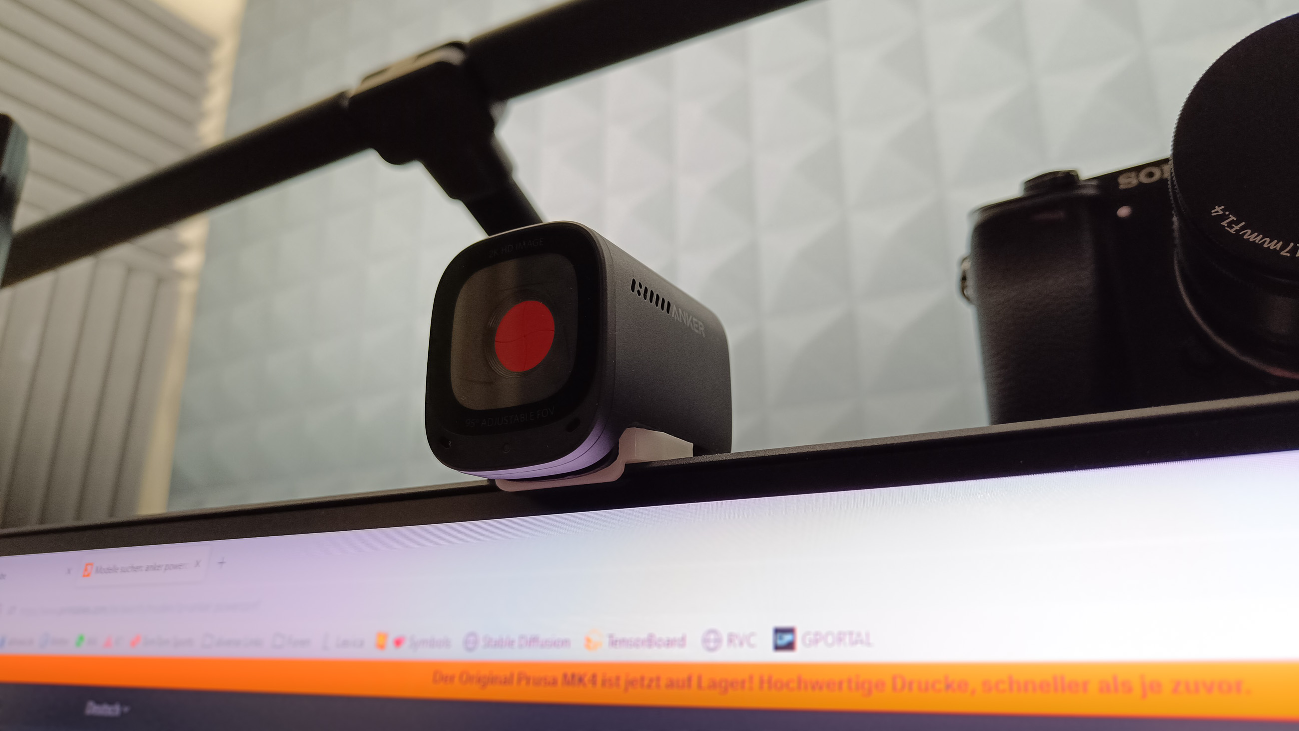 Webcam raiser for Anker PowerConf C200