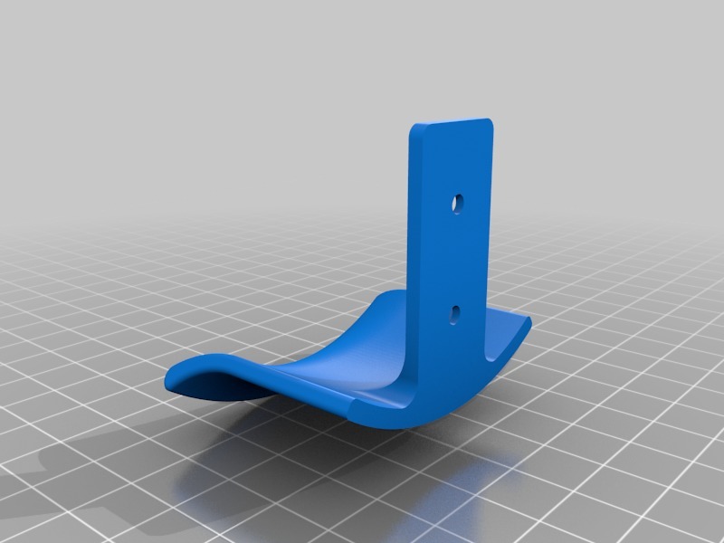 Miniatura 2 do modelo 3D Slim Hat Hook