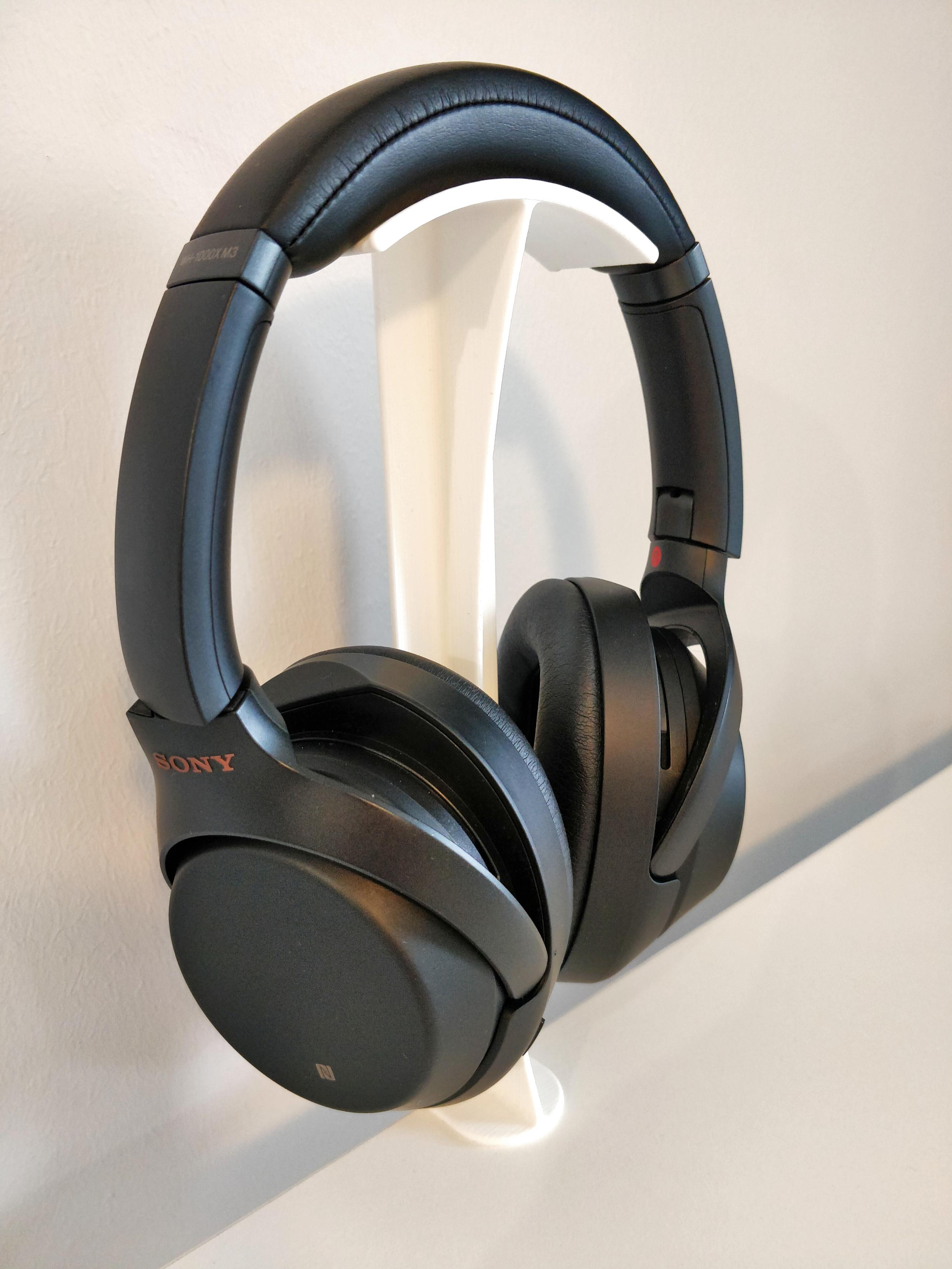 Desktop headphone stand