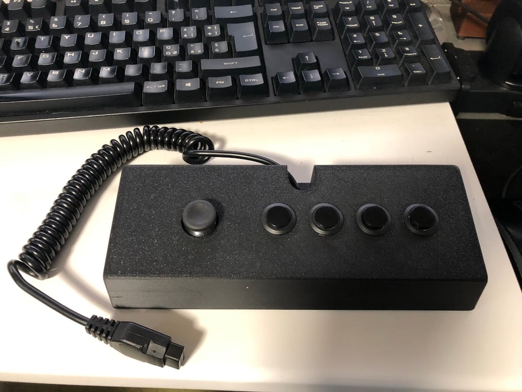 VECTREX CONTROLLER REMIX - PRINT FRIENDLY — miniatura 2
