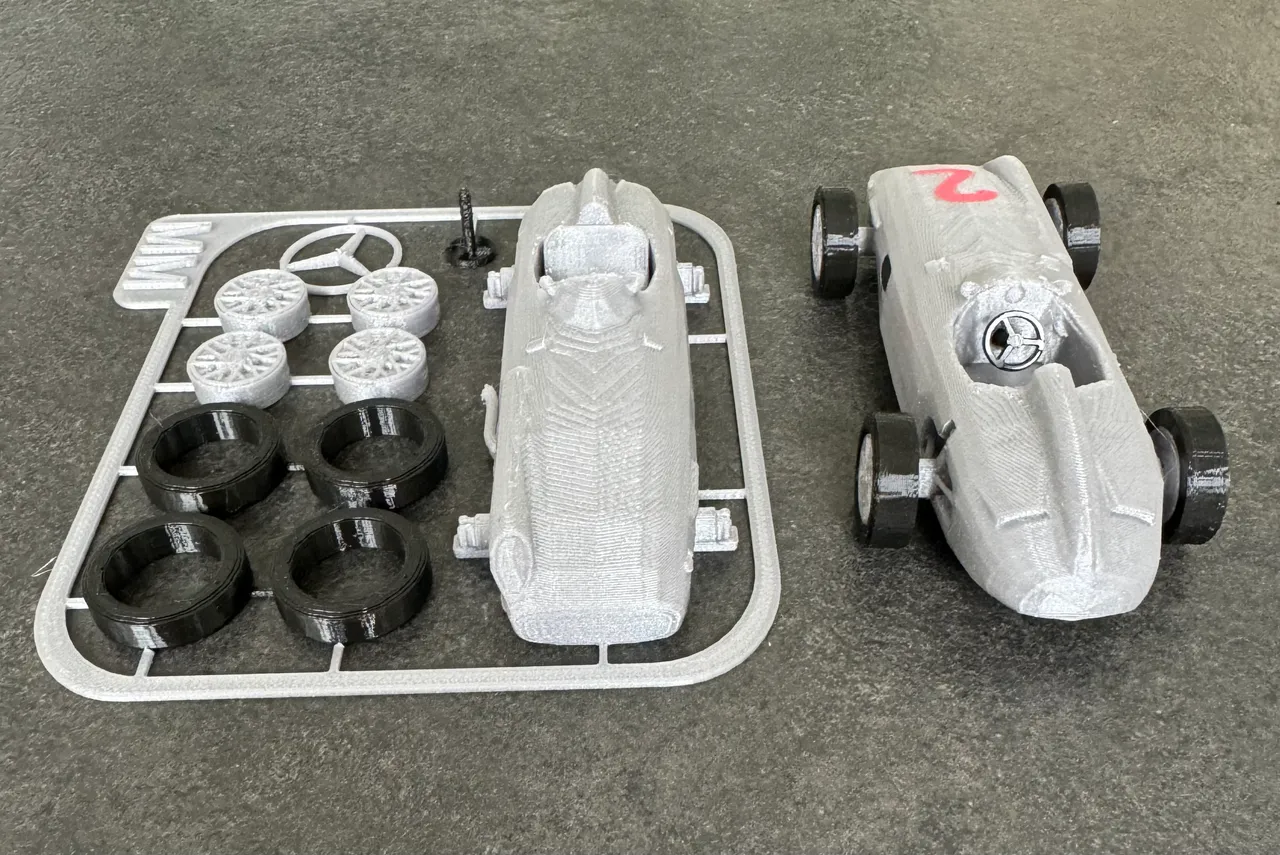 1/20 W15 メルセデス 3Dプリントキット 4D BUILD Mercedes-AMG F1 W15