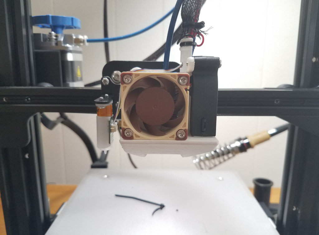 Red Squirrel Compact Fan Housing - Ender 3 v2 4020 and 5015 fans by ...