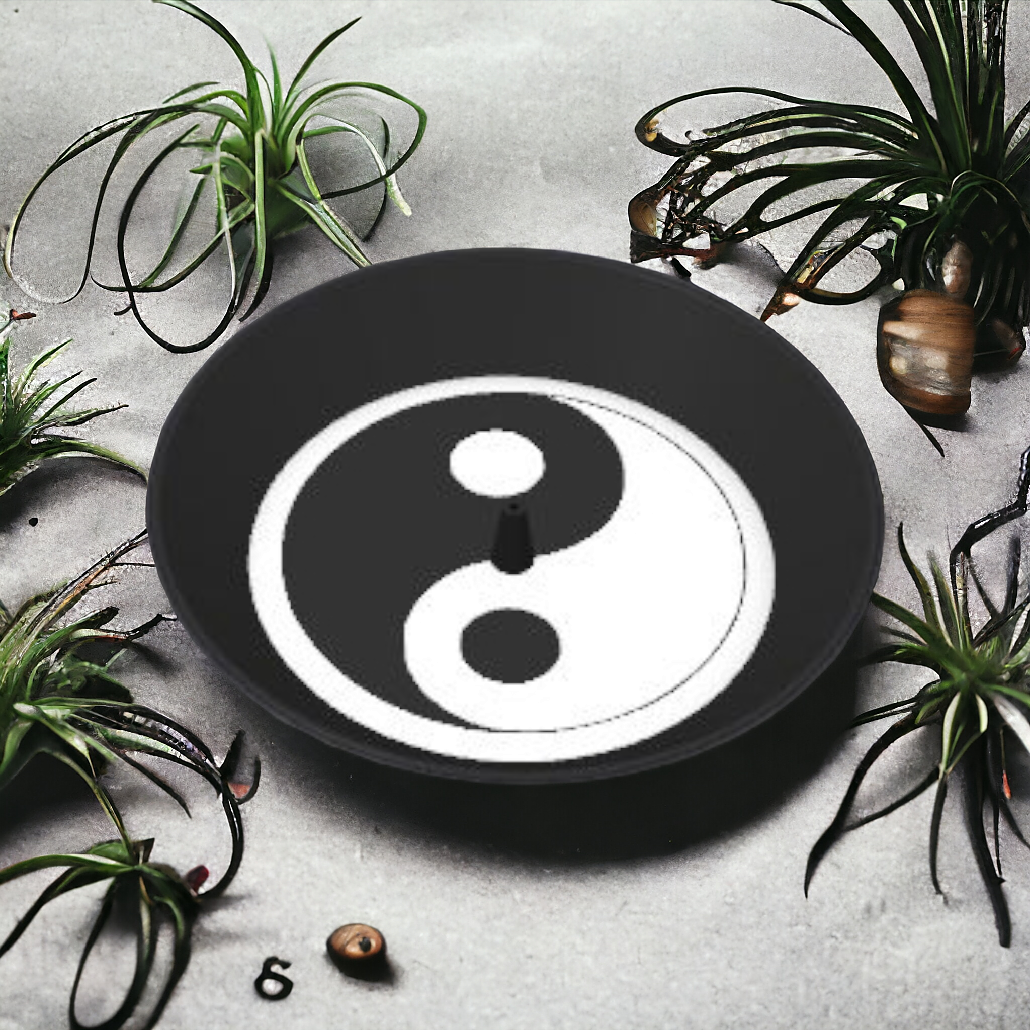 Yin Yang Incense Burner