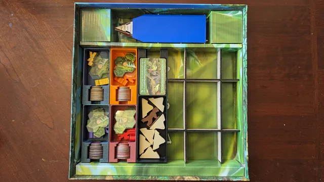 The Search for Lost Species Board Game Insert Organizer