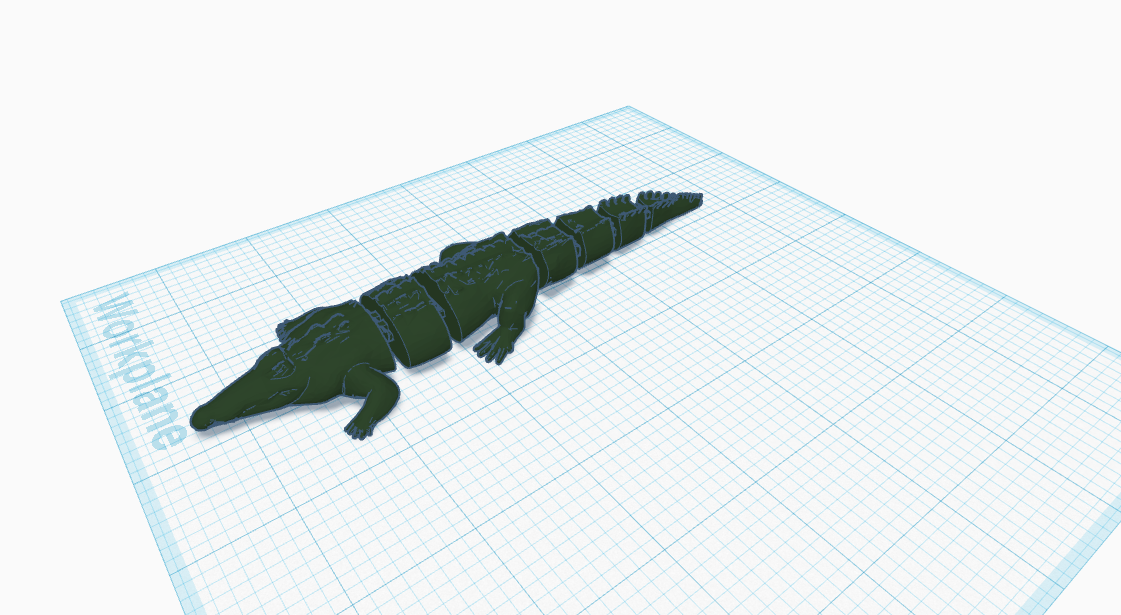 articulated croc by kidcreators | Download free STL model | Printables.com