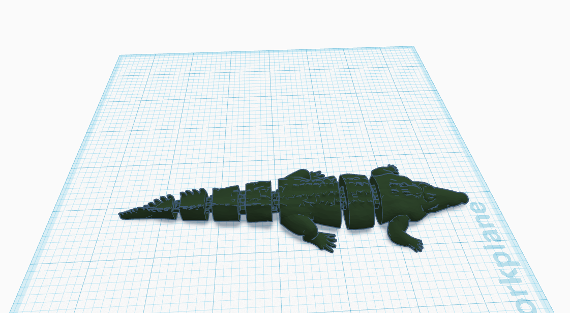 articulated croc by kidcreators | Download free STL model | Printables.com