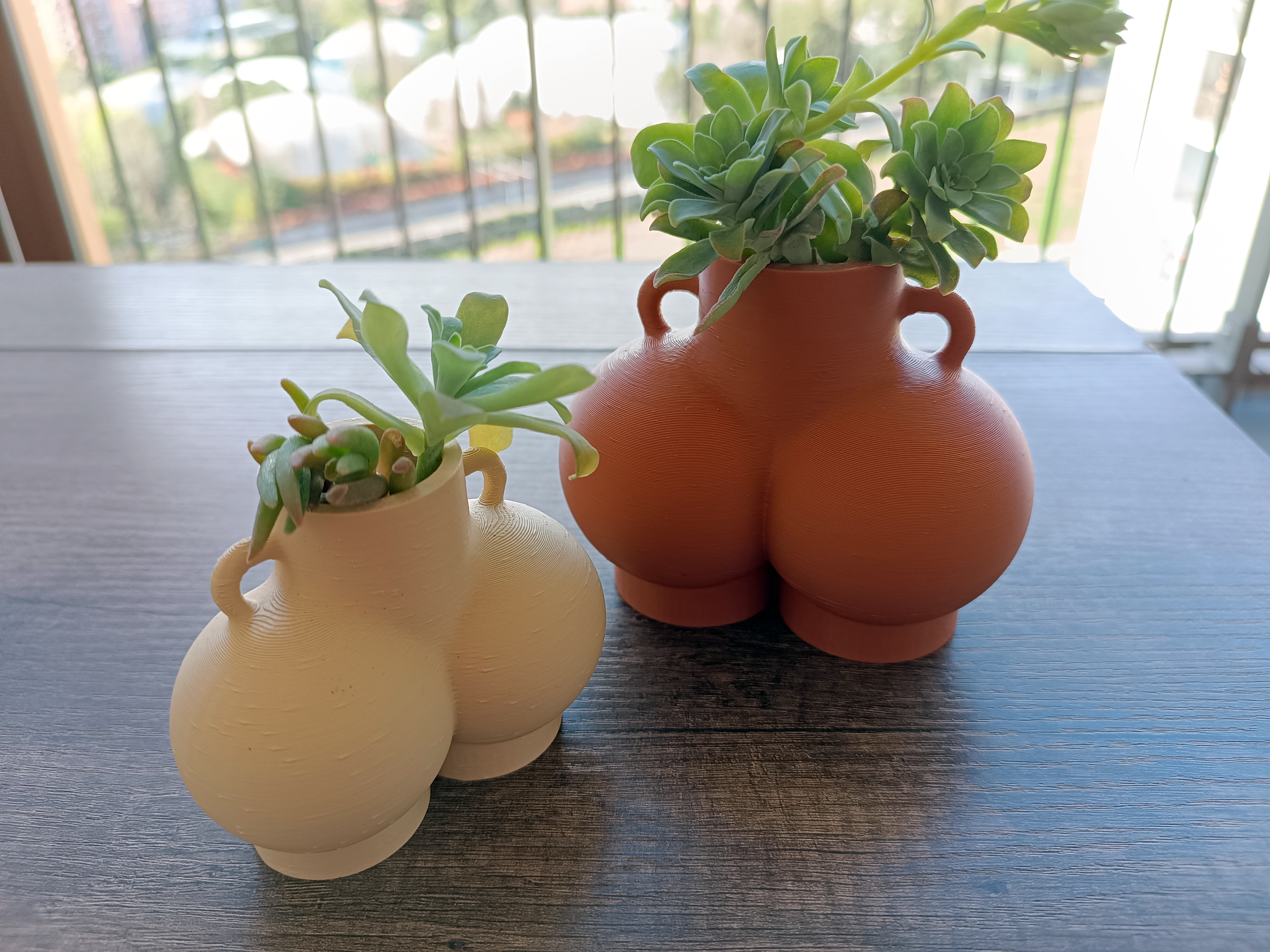 Miniatura 8 do modelo 3D 2-sphere Pot Vase