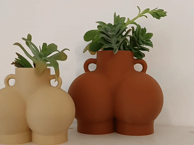 Miniatura 2 do modelo 3D 2-sphere Pot Vase