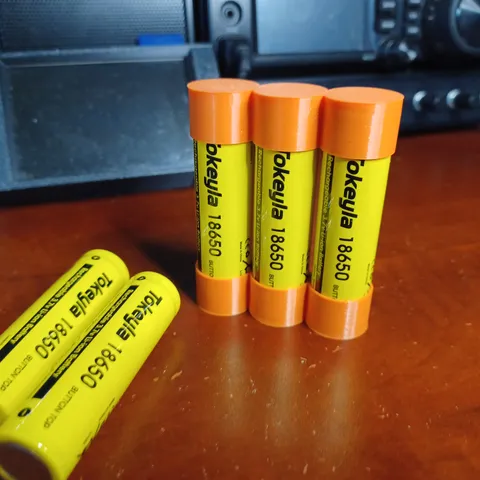 18650 Spare Battery Caps