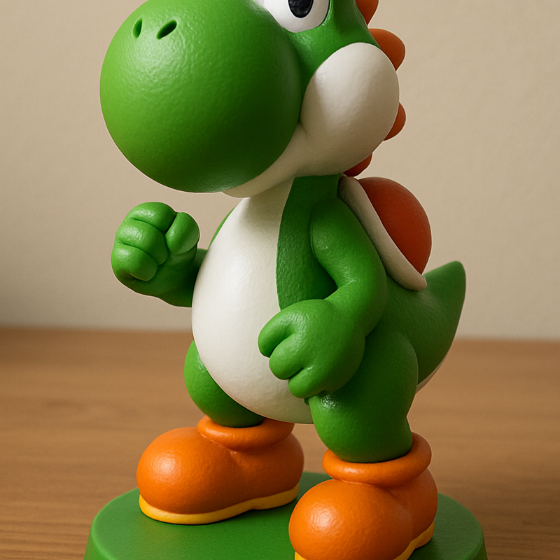 アヌビス(原型:Yoshi. ) yoshi action figure by ezra | Download free STL model