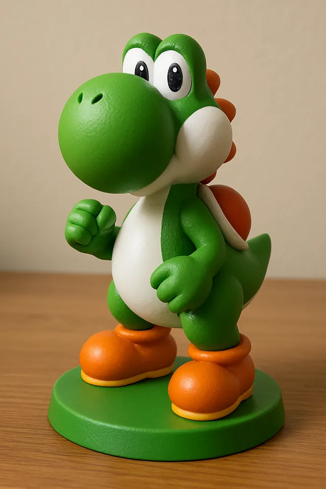 yoshi action figure by ezra | Download free STL model