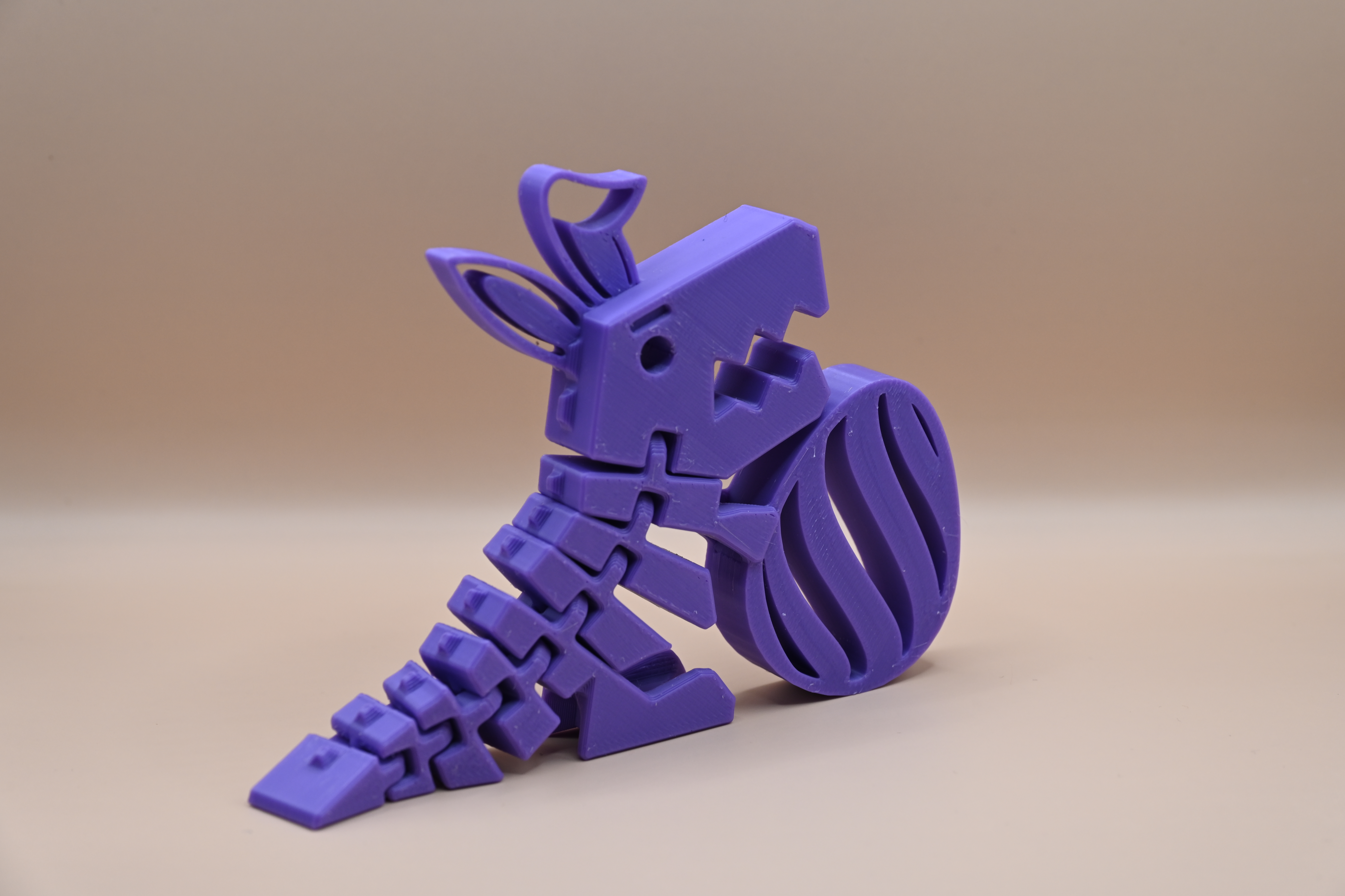 Miniatura 4 do modelo 3D Flexi Dino - Easter Bunny Version