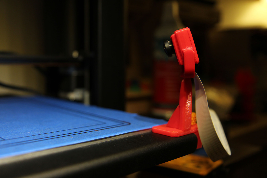Printrbot Plus Metal RPi Camera Bed Mount by Jeremy Williams | Download ...
