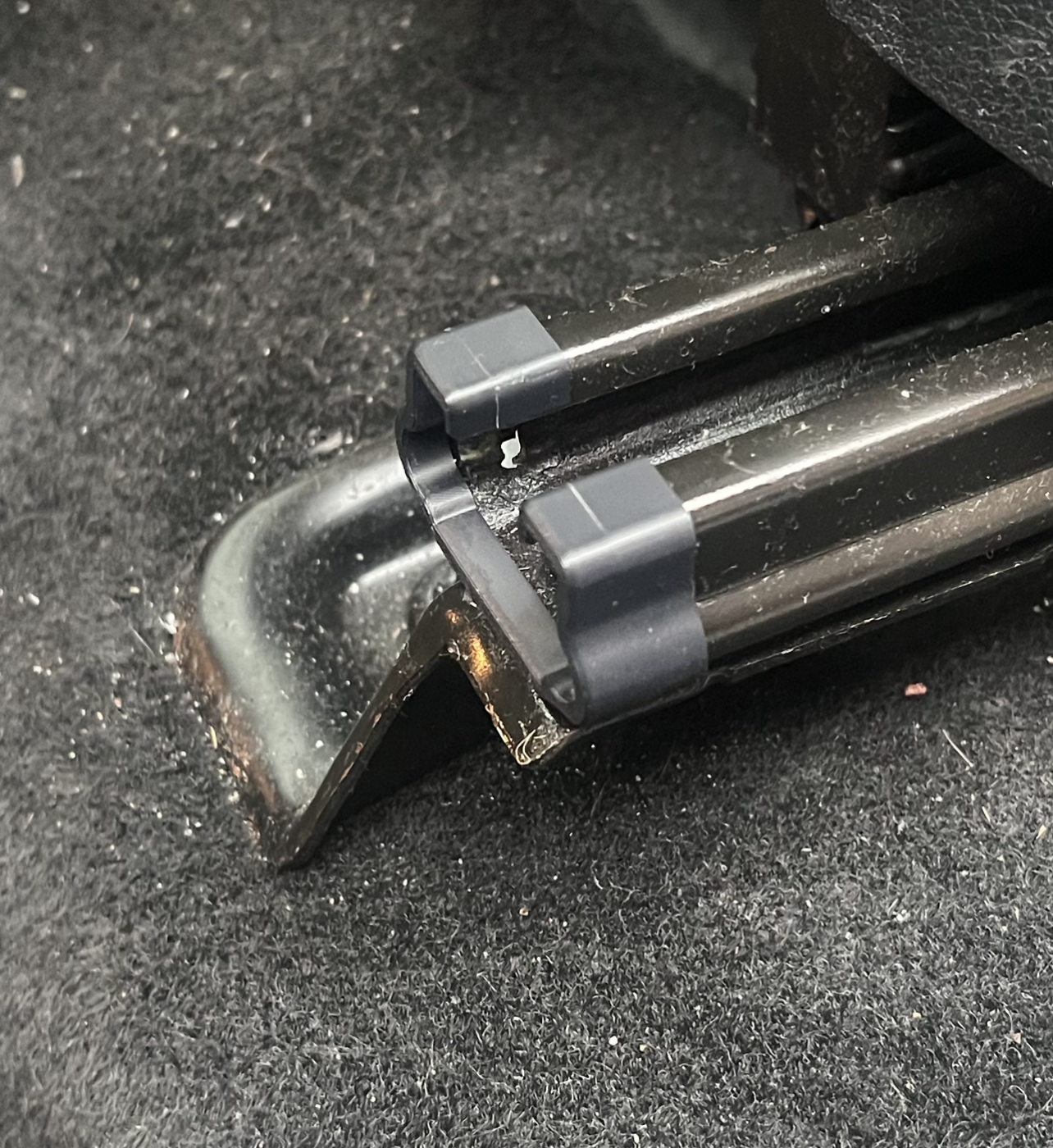 Ford seat rail cover UPDATE