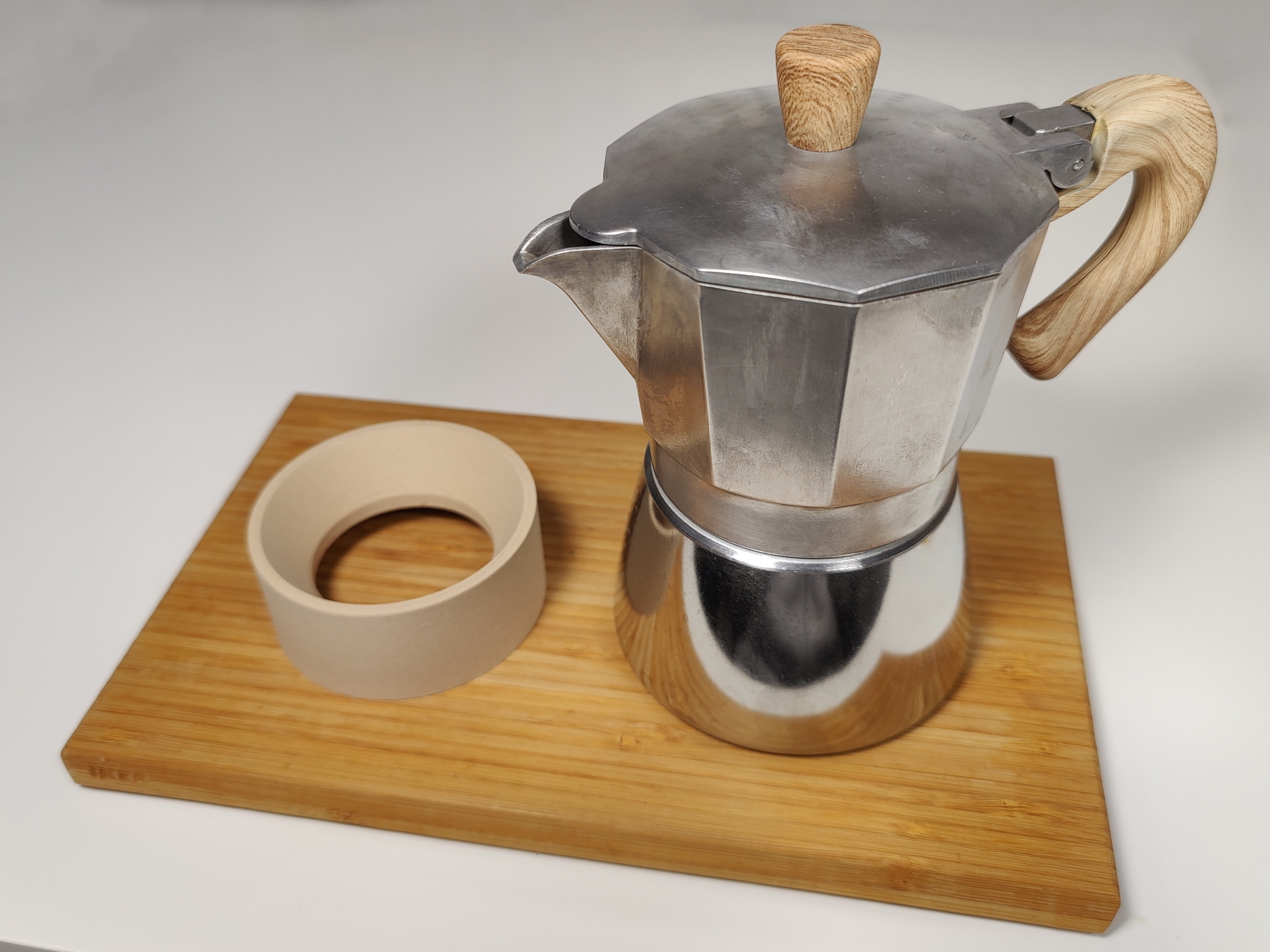 Gnali & Zani Venezia moka pot coffee grind funnel by Pyry Download free STL model