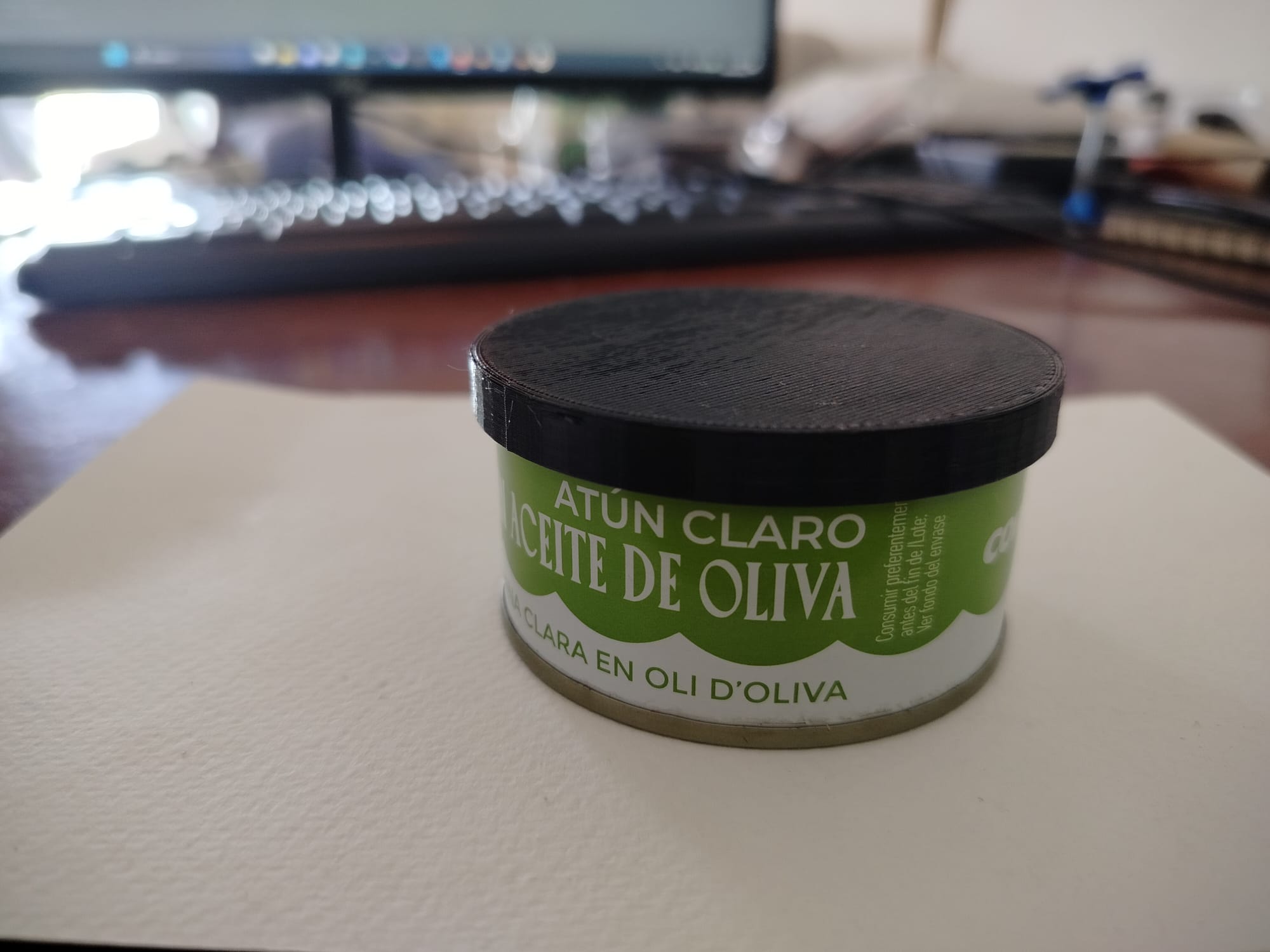 Tuna can lid 3D model