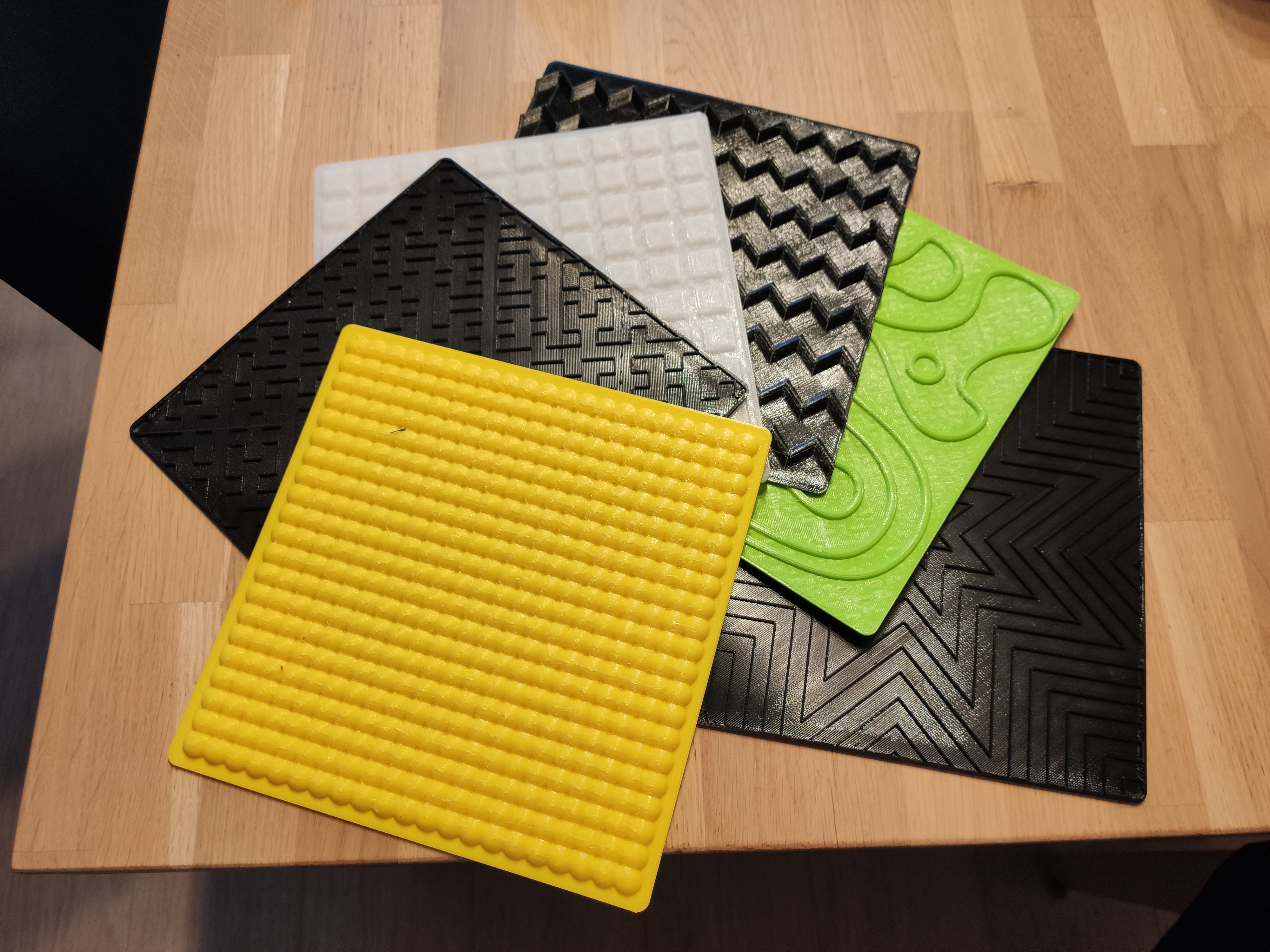 Sensory Pad Tile Disc #5 ZIGZAG