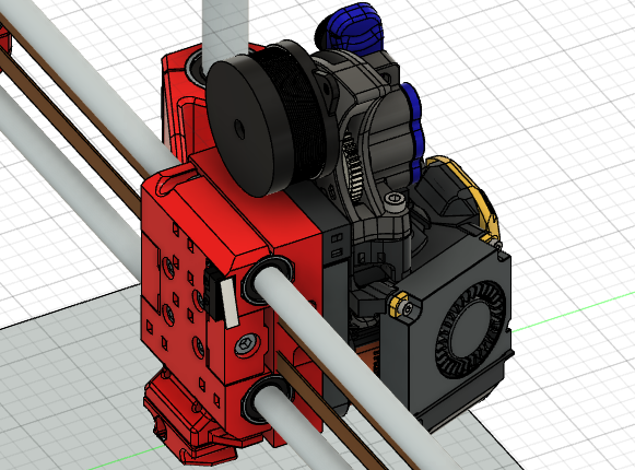 XOL Ender NG Mount Plate Carriage by Jackmiller | Download free STL ...