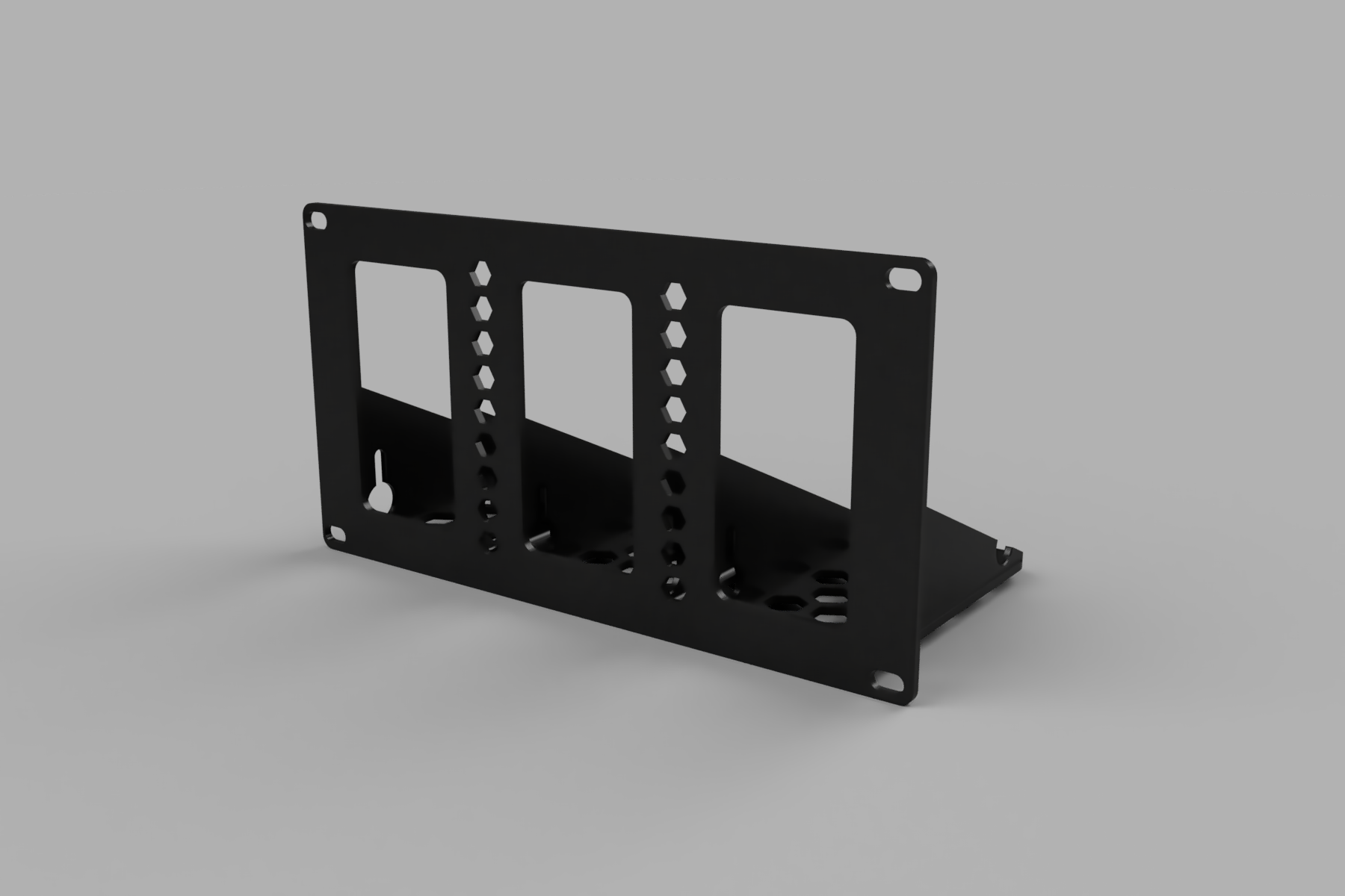 3U Rack Mount for 3x Intel NUC 1260P