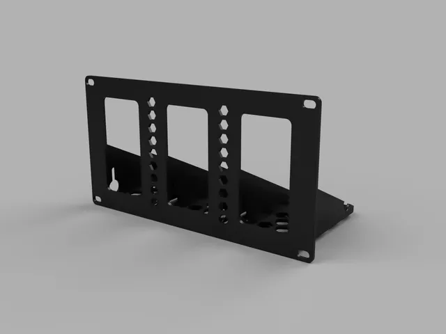 3U Rack Mount for 3x Intel NUC 1260P