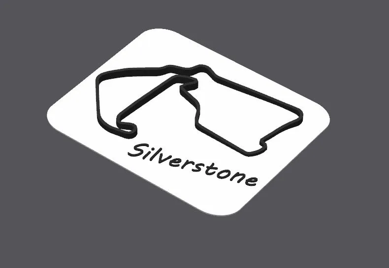 Silverstone Circuit by michele MM3D | Download free STL model ...