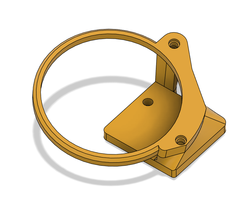 Lily58 - Trackpad Mount — miniatura 3