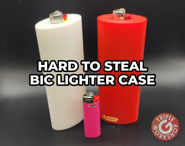 Hard to Steal Bic Lighter Case