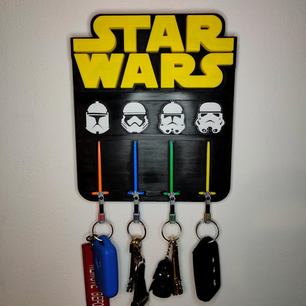 lightsaber keychains.